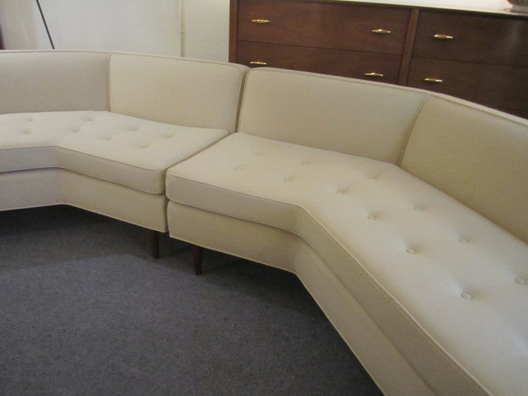 American Bertha Schaefer Sectional Sofa by Singer and Sons